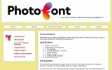 Photofont